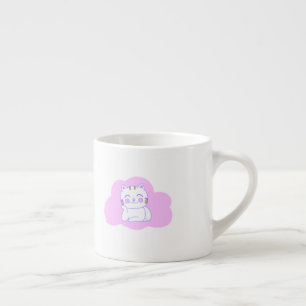 Happy Cat Espresso Mug