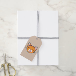 happy cat gift tags