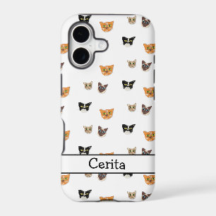 Happy Cat Heads - Pattern