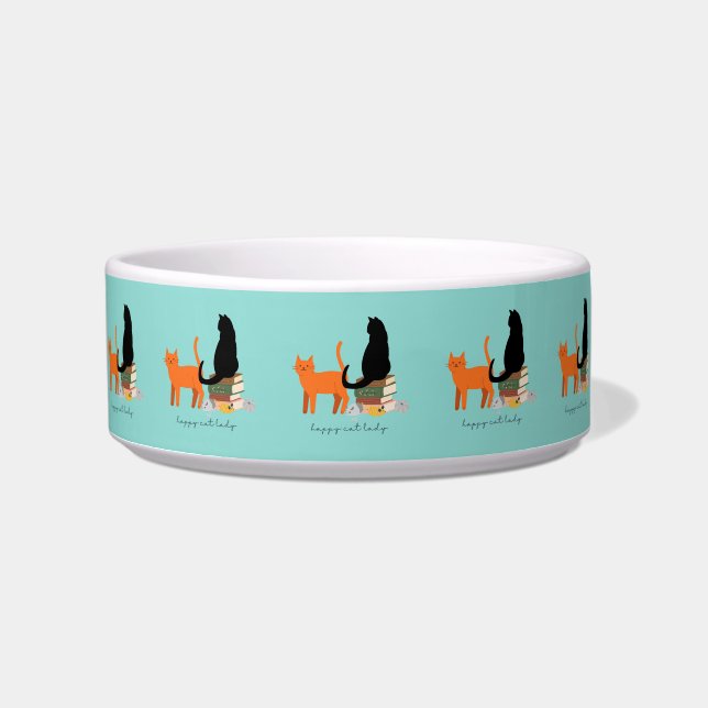 Happy Cat Lady Bowl (Front)