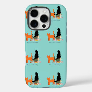 Happy Cat Lady iPhone 16 Pro Case