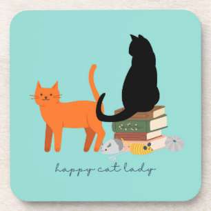 Happy Cat Lady Coaster