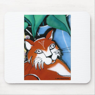 Happy Cat Mouse Pad