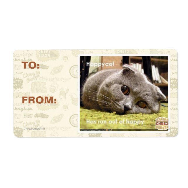 Happy cat, out of happy (Front)