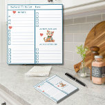 Happy Cat Personalised Planner To Do List Notepad<br><div class="desc">This appears to be a simple planner but it is much more powerful. It is concise enough to be able to single out your top three priorities each day or each week, depending on how it best serves you. And, you are cheered on by the wonderful Happy Cat -- to...</div>