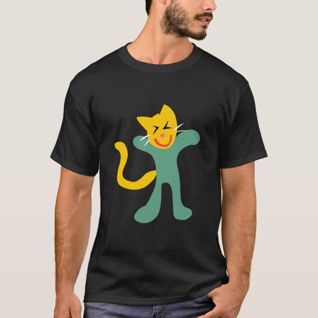 Happy Cat T-Shirt (Front)
