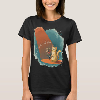 “Happy Cat T-Shirt – Laugh & Shine – Cute Kitty De