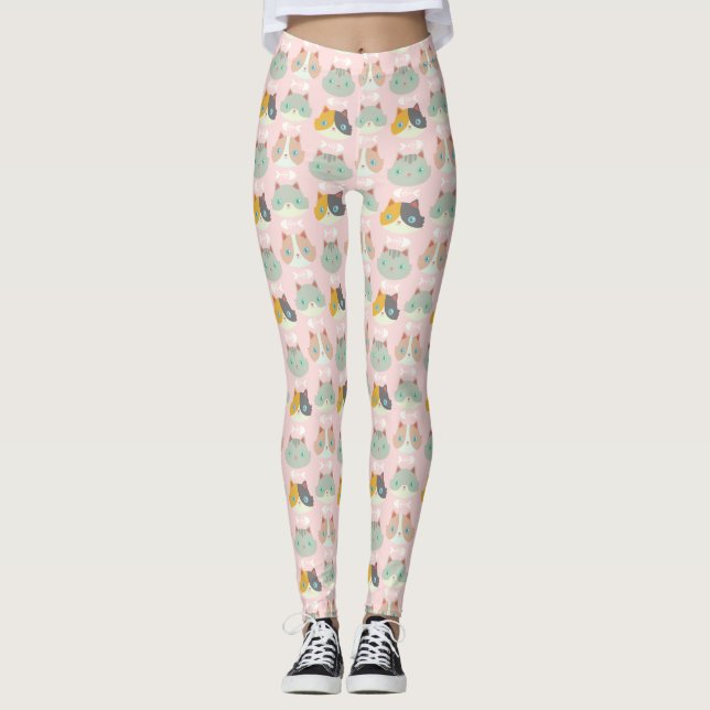 Happy Cats Leggings (Front)
