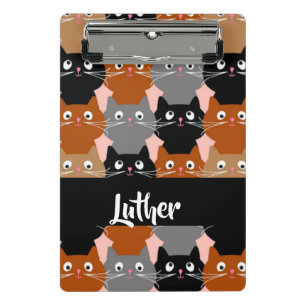 Happy cats mini clipboard