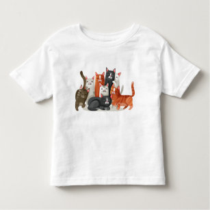 Happy Cats Toddler T-Shirt