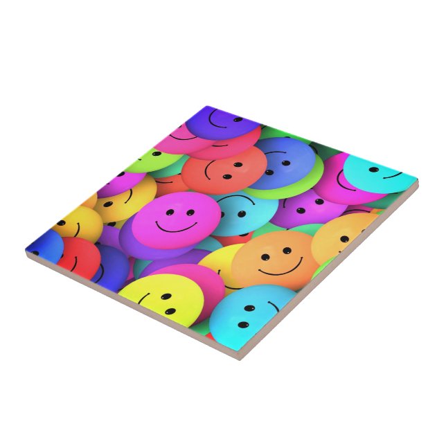 Happy Ceramic Tile Smile (Side)