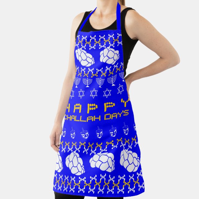 Happy Challah Days Apron (Insitu)