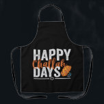 Happy Challah Days Funny Hanukkah Holiday Gift Apron<br><div class="desc">chanukah, menorah, hanukkah, dreidel, jewish, judaism, holiday, religion, christmas</div>