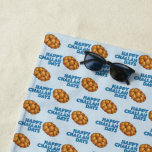 Happy Challah Days Hanukkah Chanukah Jewish Bread Beach Towel<br><div class="desc">Beach towel features an original marker illustration of a loaf of braided challah bread,  with HAPPY CHALLAH DAYS in a fun font. Great for the Jewish holidays!

Don't see what you're looking for? Need help with customisation? Click "contact this designer" to have something created just for you!</div>