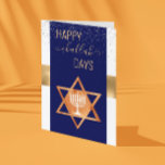 Happy Challah Days  Hanukkah Holiday Card<br><div class="desc">This design was created though digital art. It may be personalised in the area provided by changing the photo and/or text. Or it can be customised by choosing the click to customise further option and delete or change the colour the background, add text, change the text colour or style, or...</div>