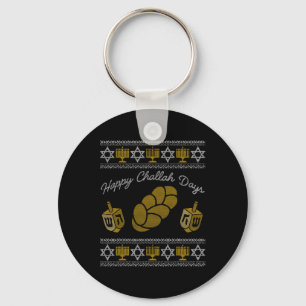 Happy Challah Days Key Ring