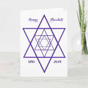 Happy Chanukah Fully Customisable Photo Card
