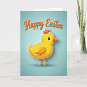 Happy Chick Greeting Card