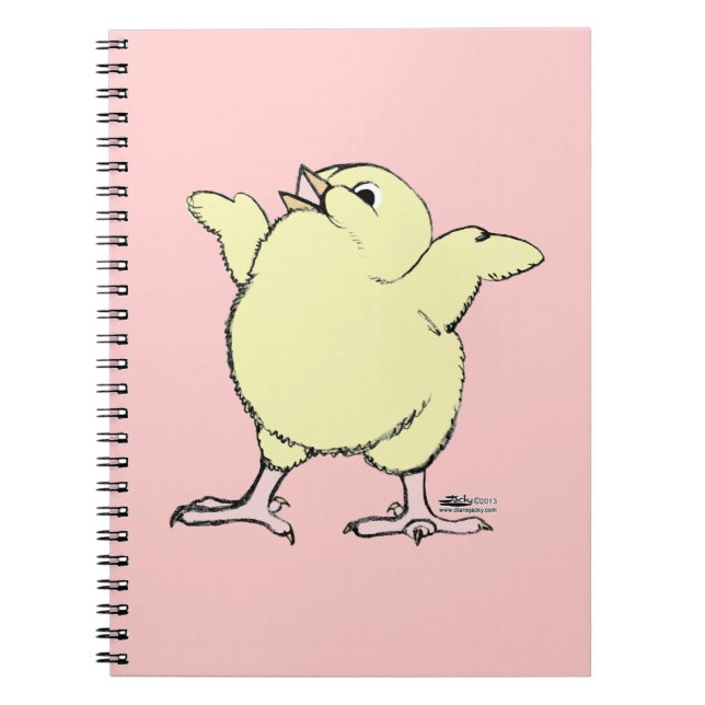 Happy Chick Notebook (Front)