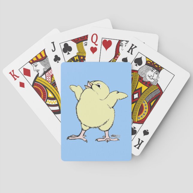 Happy Chick Playing Cards (Back)
