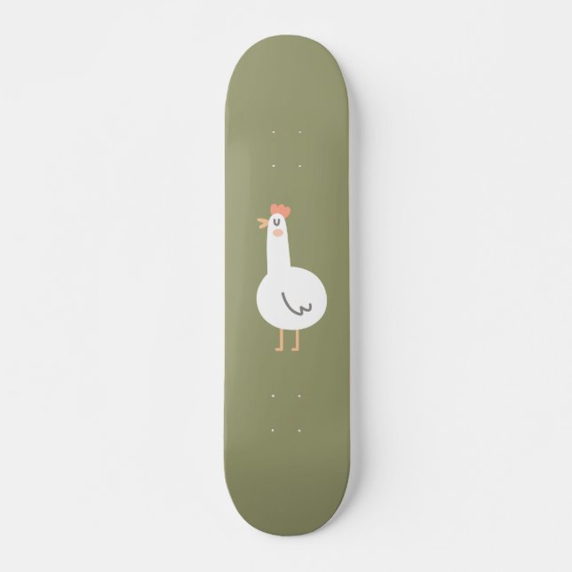 Happy Chicken Skateboard (Front)