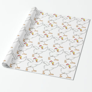 Happy Chicken Wrapping Paper