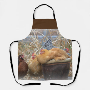Happy Chickens Apron