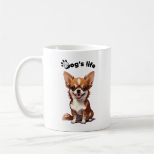 Happy Chihuahua � Cute Design for Dog Lovers Coffee Mug