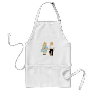 Happy Childhood Memories Holding Hands Standard Apron