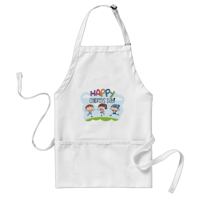 Happy Childrens Day Kids Celebration Standard Apron (Front)