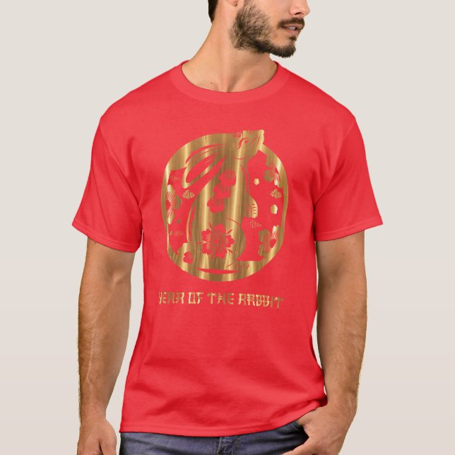 Happy Chinese New Year 2023 Rabbit T-Shirt (Front)