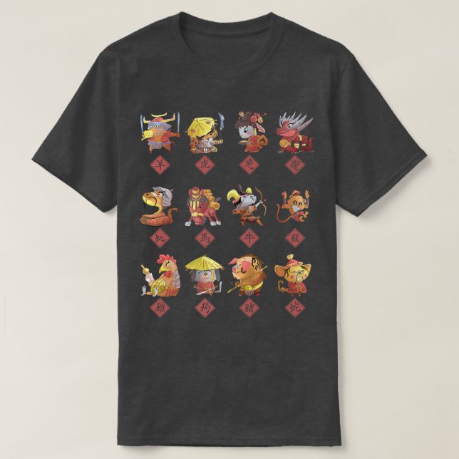 Happy Chinese New Year 2023 Year of The Rabbit Zod T-Shirt (Design Front)