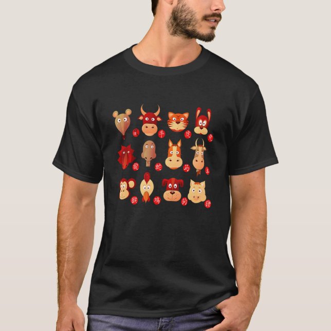 Happy Chinese new year 2023 year of the rabbit zod T-Shirt (Front)