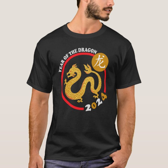 Happy Chinese New Year 2024 Year of the Dragon Zod T-Shirt (Front)