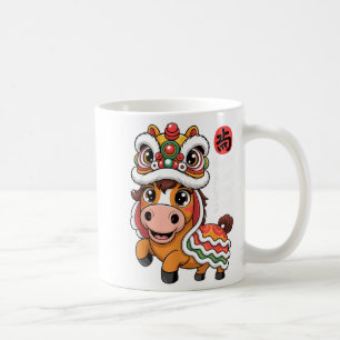 Happy Chinese New Year 2026 Year Of The Horse Drag Coffee Mug
