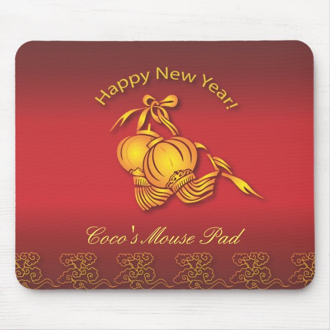 Happy Chinese New Year! Mouse Pad (Front)