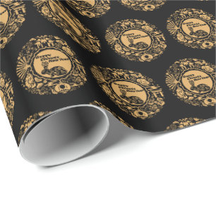 Happy Chinese New Year of the Rabbit Wrapping Paper