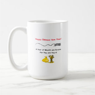 Happy Chinese New Year of the Rat! on a Coffee Mug