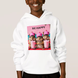 Happy chipmunks strawberry milkshakes