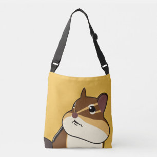 Happy Chippy Chipmunk シマリスのバッグ！ Crossbody Bag