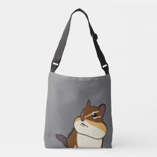 Happy Chippy! Chipmunk ハッピーチッピー シマリスのトートバッグ！ Crossbody Bag
