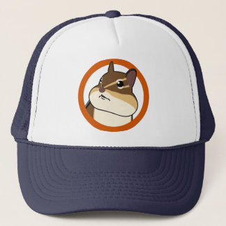 Happy Chippy! Chipmunk 可愛いシマリスの帽子！ Trucker Hat