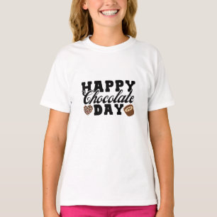 Happy Chocolate Day, Chocolate Lover's Joyful T-Shirt