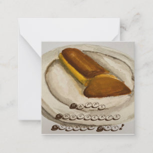HAPPY CHOCOLATE ECLAIR DAY! CARD
