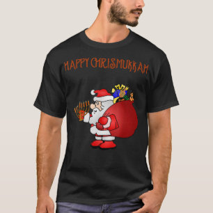 Happy Chrismukkah Blended Family Holiday T-Shirt