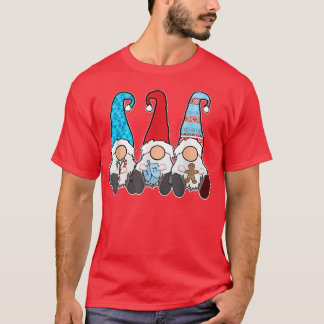 Happy Chrismukkah Christmas and Hanukkah Gnomes T- T-Shirt