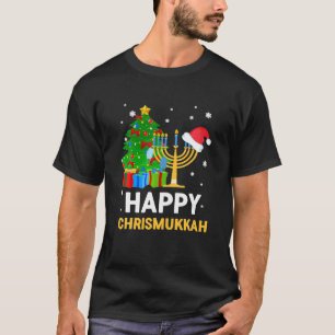 Happy Chrismukkah Funny Hanukkah And Christmas T-Shirt