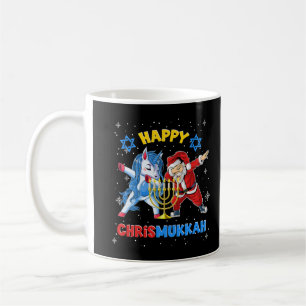 Happy Chrismukkah Funny Hanukkah Christmas Jewis G Coffee Mug