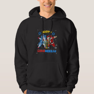 Happy Chrismukkah Funny Hanukkah Christmas Jewis G Hoodie