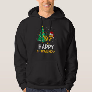 Happy Chrismukkah Hanukkah And Christmas 1 Hoodie